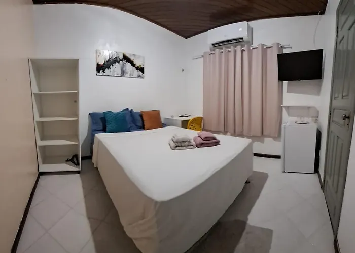 Suite Com Ar Condicionado Proximo Ao Estadio Mangueirao